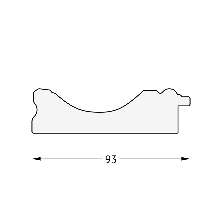 BY 1268 Зеркало с фацетом в багетной раме - серебряный акведук 93 mm EVOFORM Exclusive - Вид №3