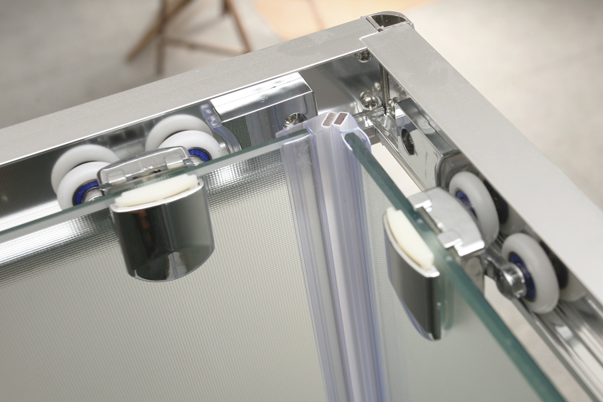 Душевой уголок BelBagno UNIQUE-AH-2-100/115-75/90-C-Cr - Вид №1