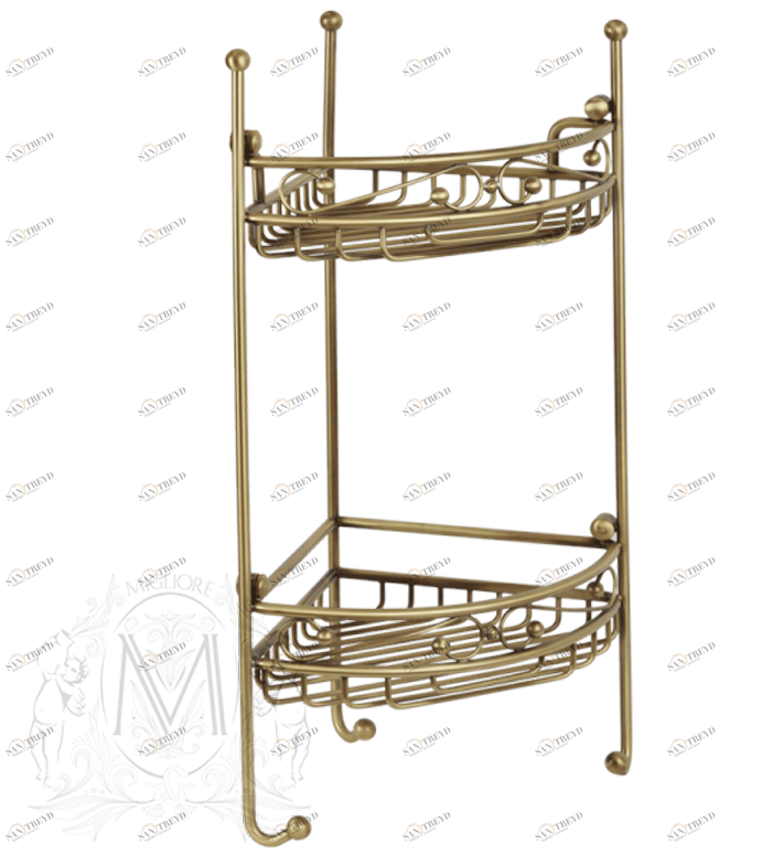 Решетка угловая ажурная двойная ML.COM-50.212 , хром Migliore ML.COM-50.212.CR