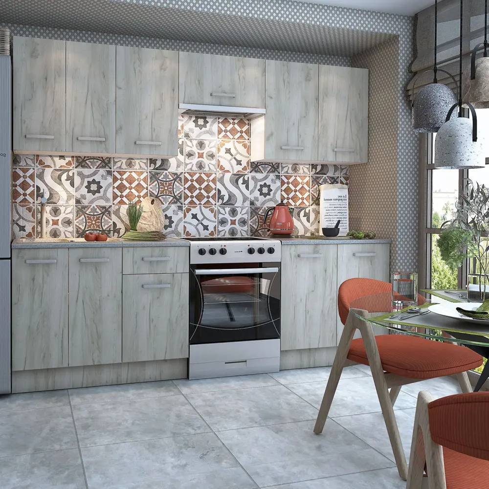 Навесной кухонный шкаф Santreyd Дейма для эргономичного хранения 87234019 Дейма темная STLM-0861317 - Вид №10