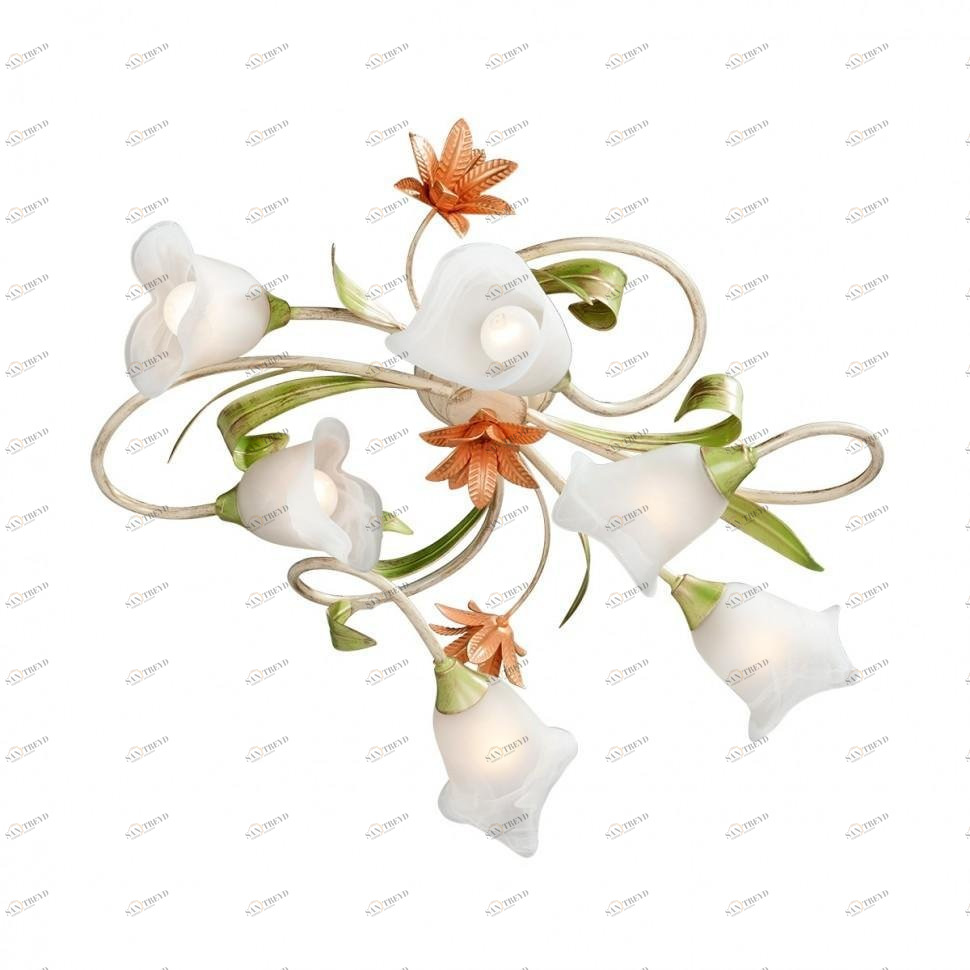 Потолочная люстра Vitaluce V1532/6PL VITALUCE ДИЗАЙНЕРСКИЕ 194097 Белый 