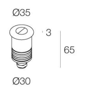 Потолочный металлический светодиодный светильник DGA ARCH-00121904 - Вид №2