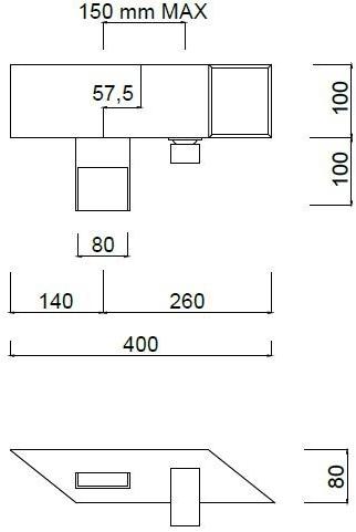 Rubinetteria Giulini Смеситель для ванны с аэратором Plp sun-id-1455606 - Вид №1