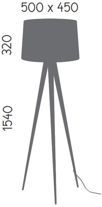 Aromas del Campo Торшер из металла  P1184  - Вид №2