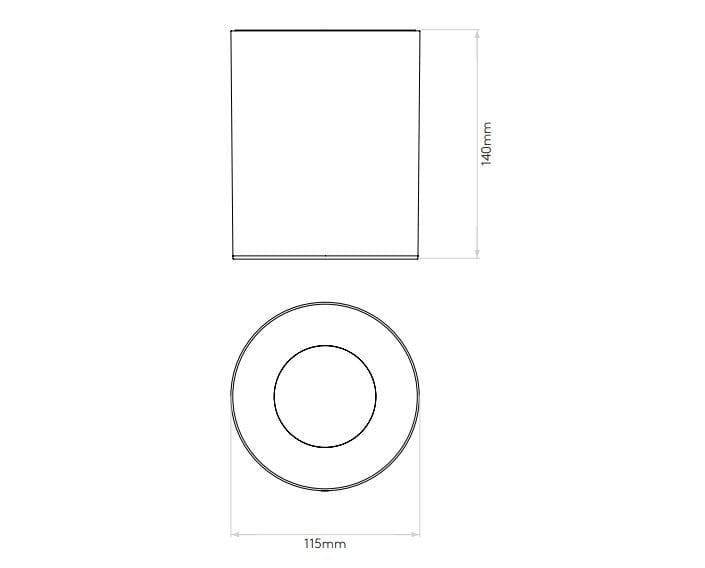 Потолочный алюминиевый наружный прожектор Astro Lighting Kos ARCH-00067659 - Вид №5