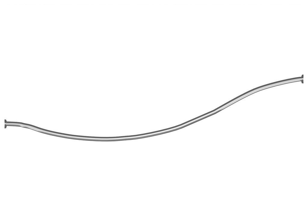 Карниз для ванны Aquanet Palma полукруглый 170х90х60 00177835 - Вид №2