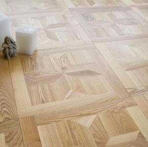 Модульный паркет Coswick Блуа Ясень Селект (Гладкая) 431х431 мм.