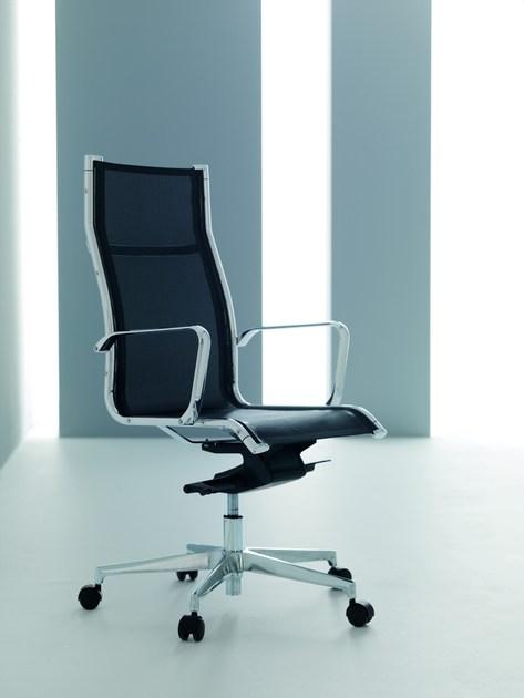 Quadrifoglio Стул для руководителя с высокой спинкой Dekora soft sun-id-1465714 - Вид №3