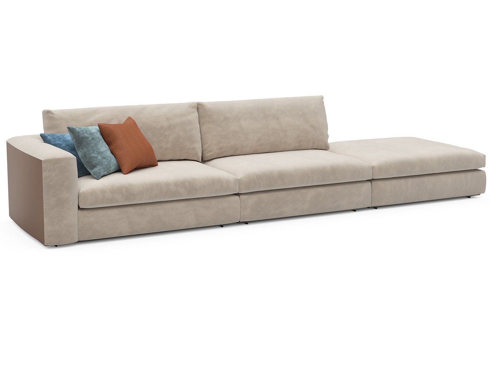 Тканевый диван с полуостровом Sicis Cosily ARCH-00073559