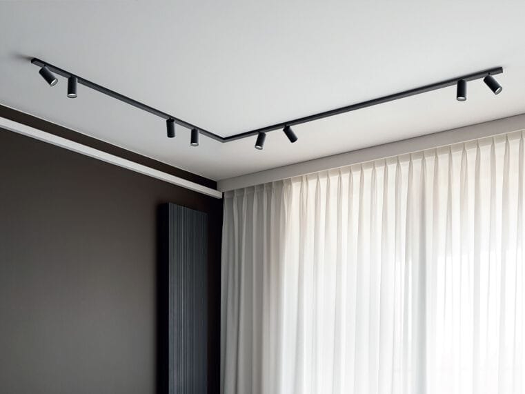 Порошковое покрытие стальной трек прожектор / освещение Novalux Honey ARCH-00114656