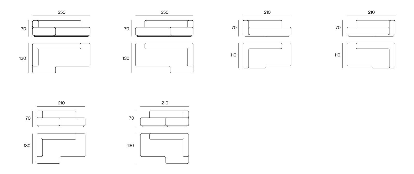 Ткань диван Henge GENTLE ARCH-00078813 - Вид №5