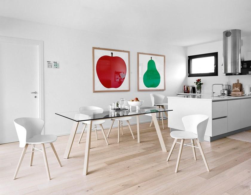 Calligaris Прямоугольный стеклянный стол sun-id-1456387 - Вид №1