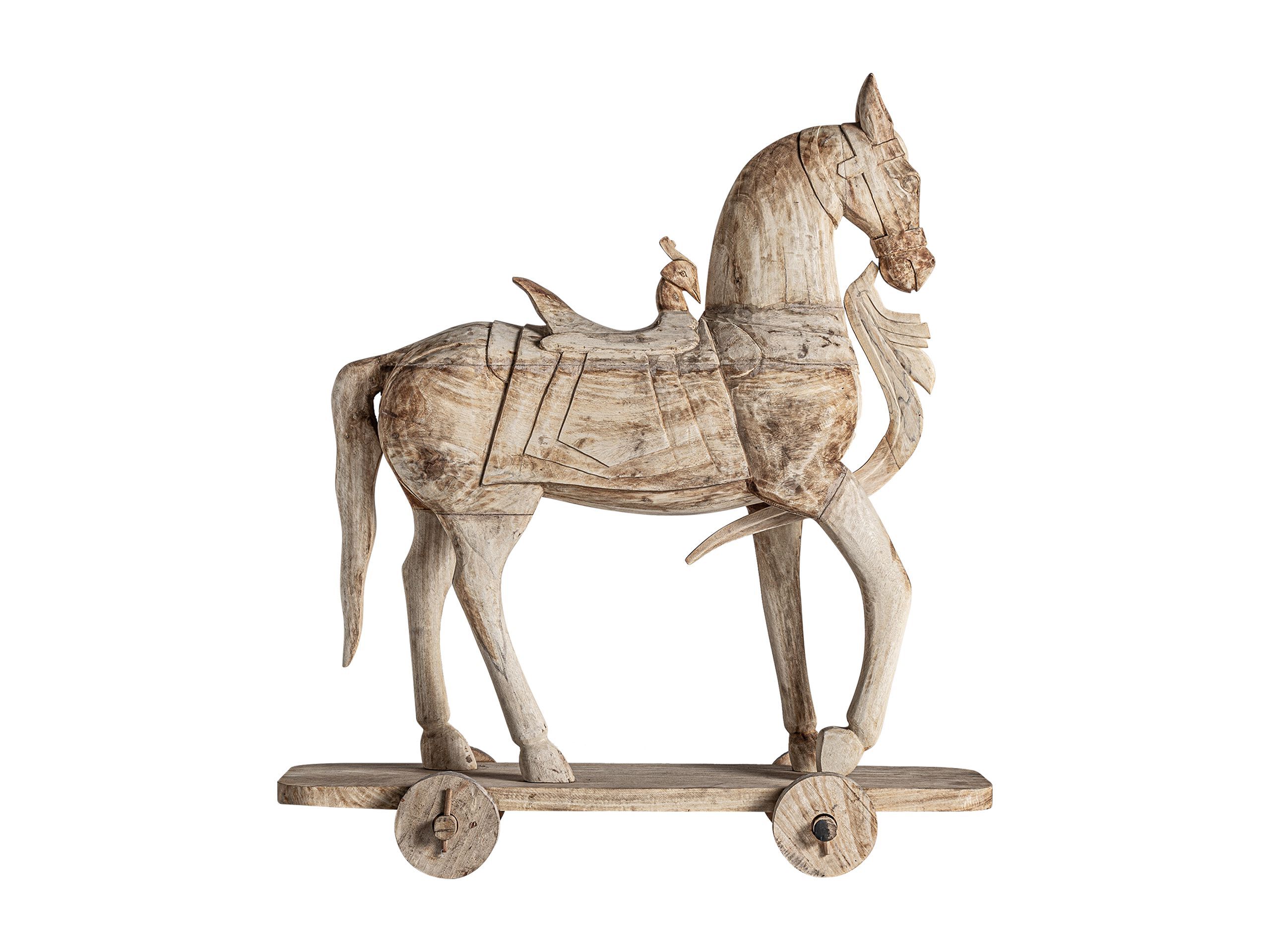 Скульптура из тика Vical Home HORSE ARCH-00092983 - Вид №1