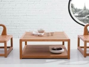 MOBIKA GARDEN Квадратный садовый столик из тика Andaman