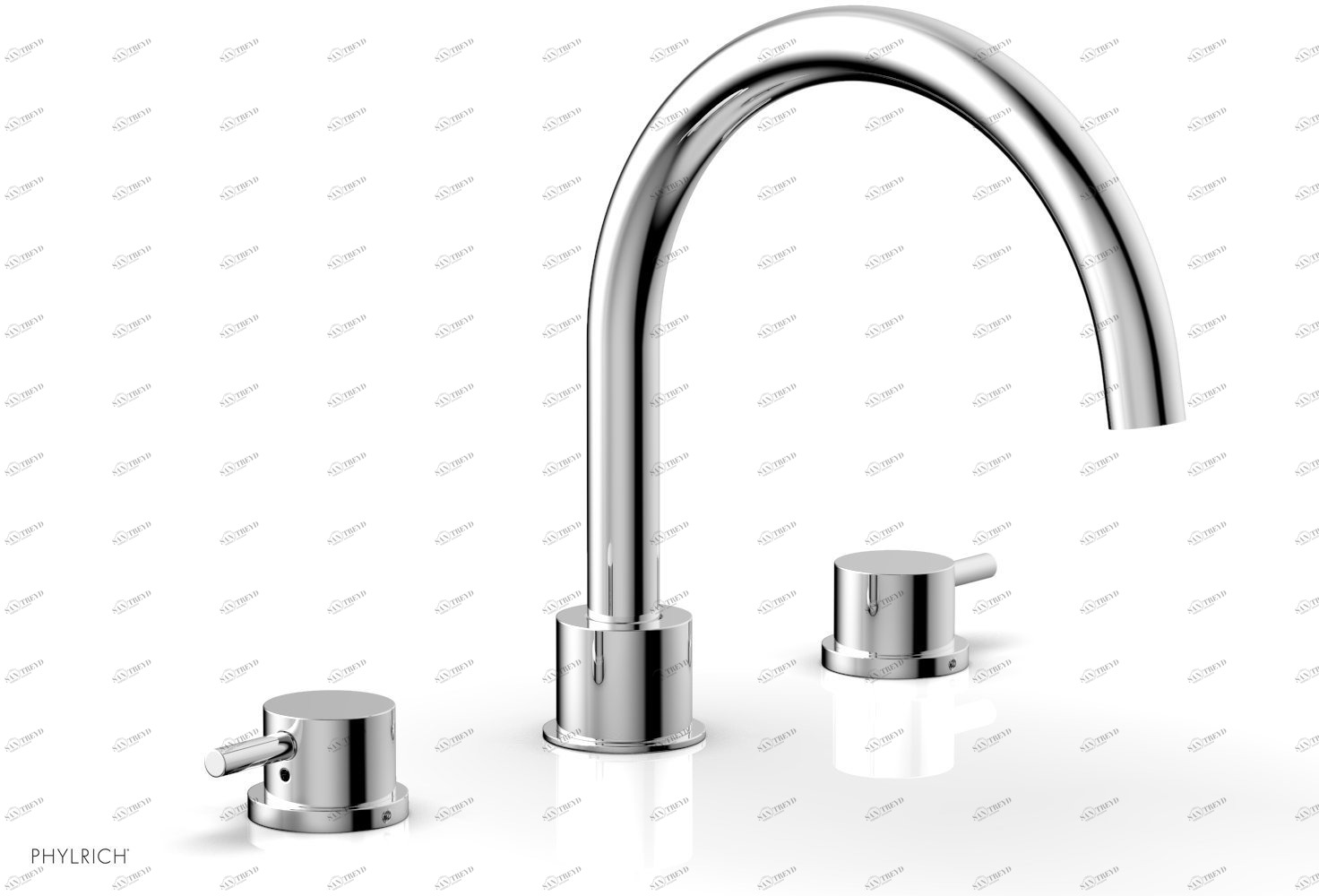 Смеситель для ванны BASIC II Phylrich  230-43-026 Хромированный 