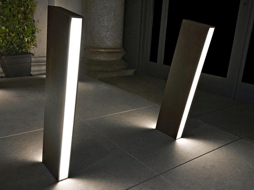 Aldabra Светодиодный столбик из стали и керлита Stecco sun-id-1372162 - Вид №1