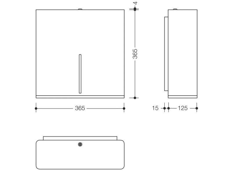 805.21.600 Большой держатель рулона туалетной бумаги HEWI System 111 | Edelstahl  - Вид №4