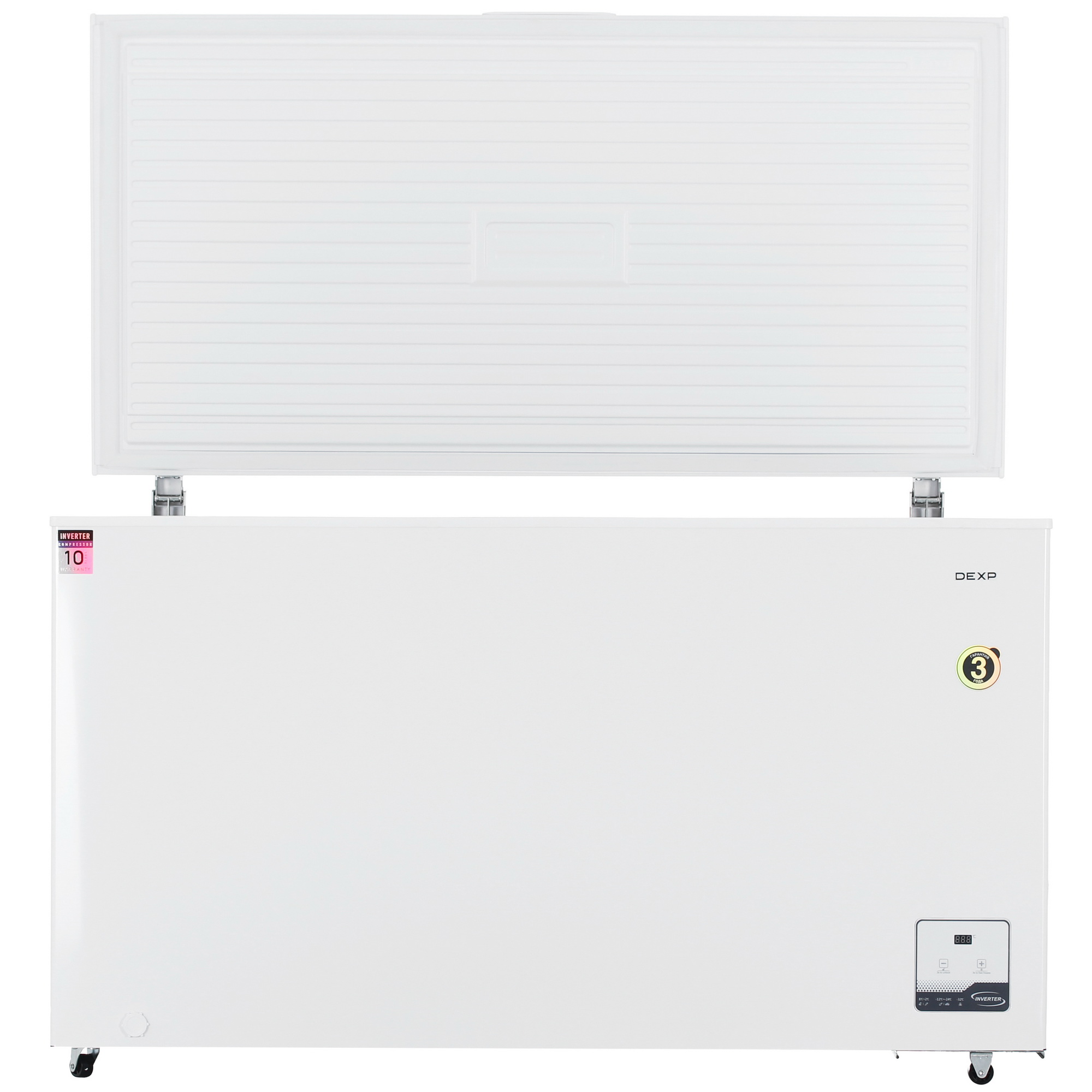 9240901 Морозильный ларь DEXP CE-40AMG белый STDN-0083364 - Вид №1