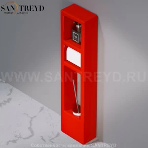 Стойка для аксессуаров C303 WALL THREE красная