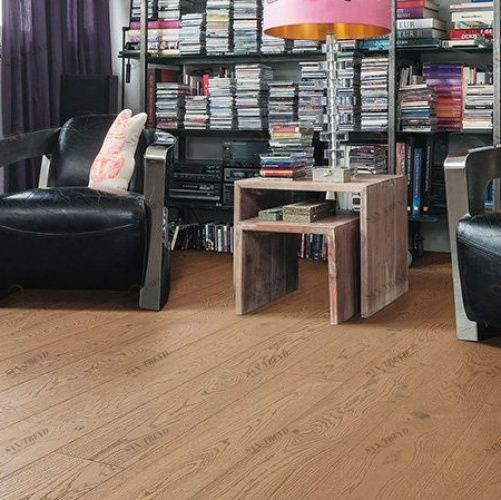 Паркетная доска Haro 4000 Series Top connect Пуро карамель, Саваж Дуб Кантри с брашью (Текстурированная) 2200х180 мм 533041