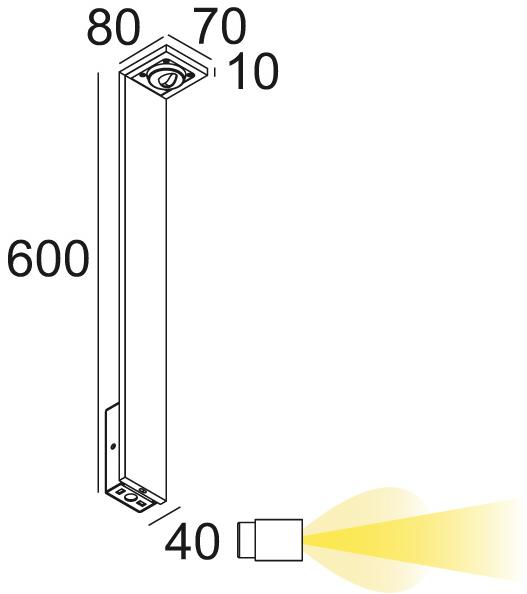 Delta Light Светодиодный металлический столбик Elbo sun-id-1439547 - Вид №16
