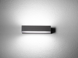 Анодированный алюминиевый светодиодный наружный настенный светильник