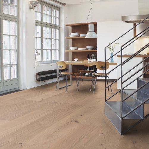 Инженерная доска Boen Chalet Traditional Белый Live Natural Неированная Дуб Натур (Гладкая) 2000-4000х200 мм EICX4MFD - Вид №12