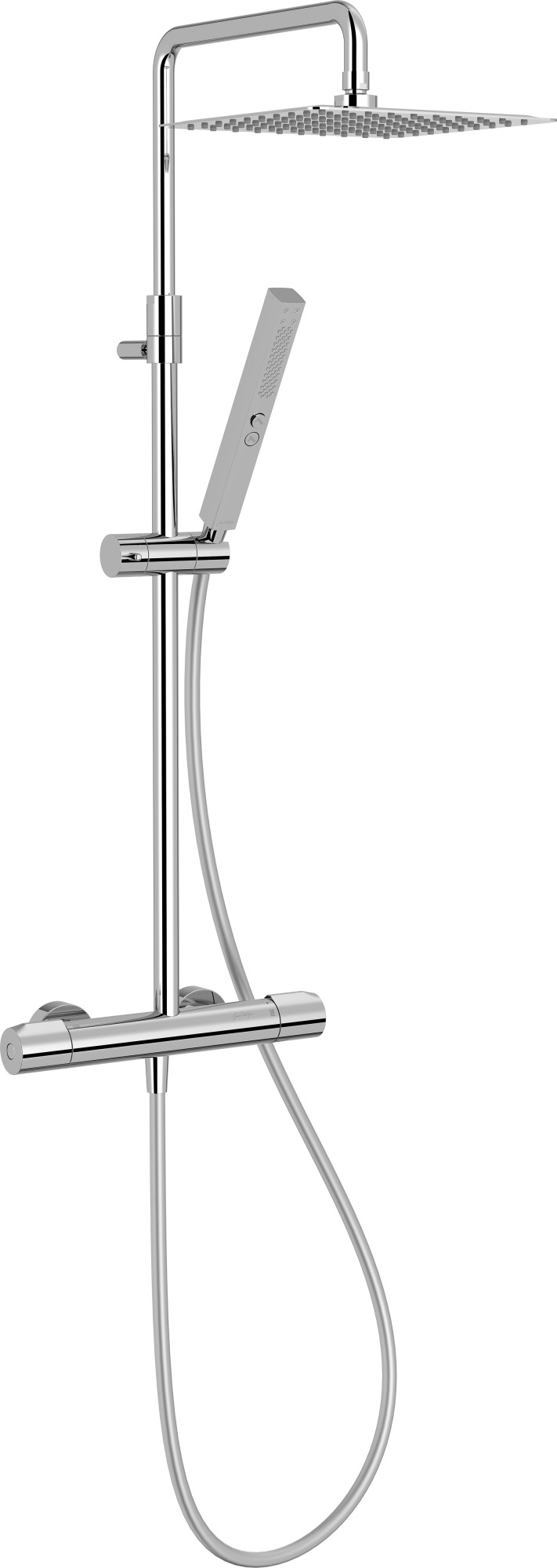 E26595-CP Термостатическая душевая колонна JACOB DELAFON MÉTRO Metro