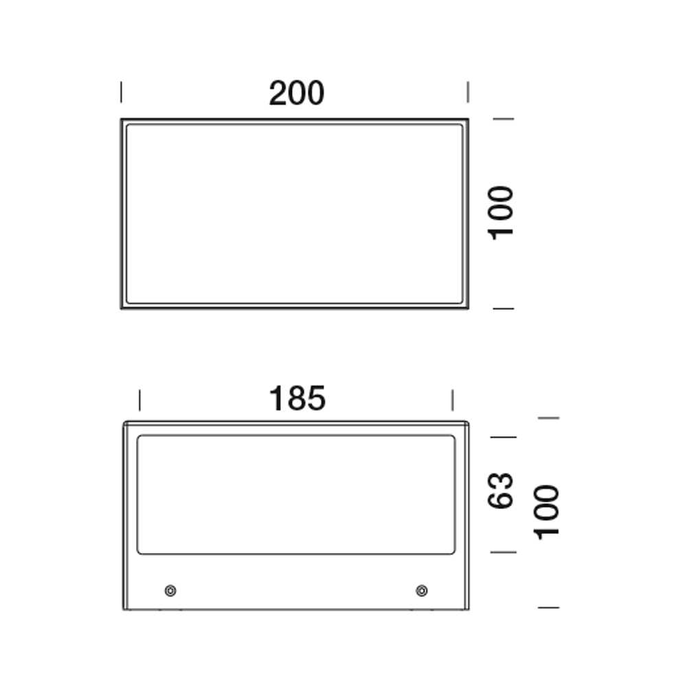1021661 Подсветка стены Platek MINI SPECIAL Applique  MINI SPECIAL Applique - LED 4000K 1 Opening  - Вид №6
