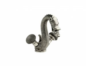 059425.A00.71 Смеситель для биде на одно отверстие Античное серебро