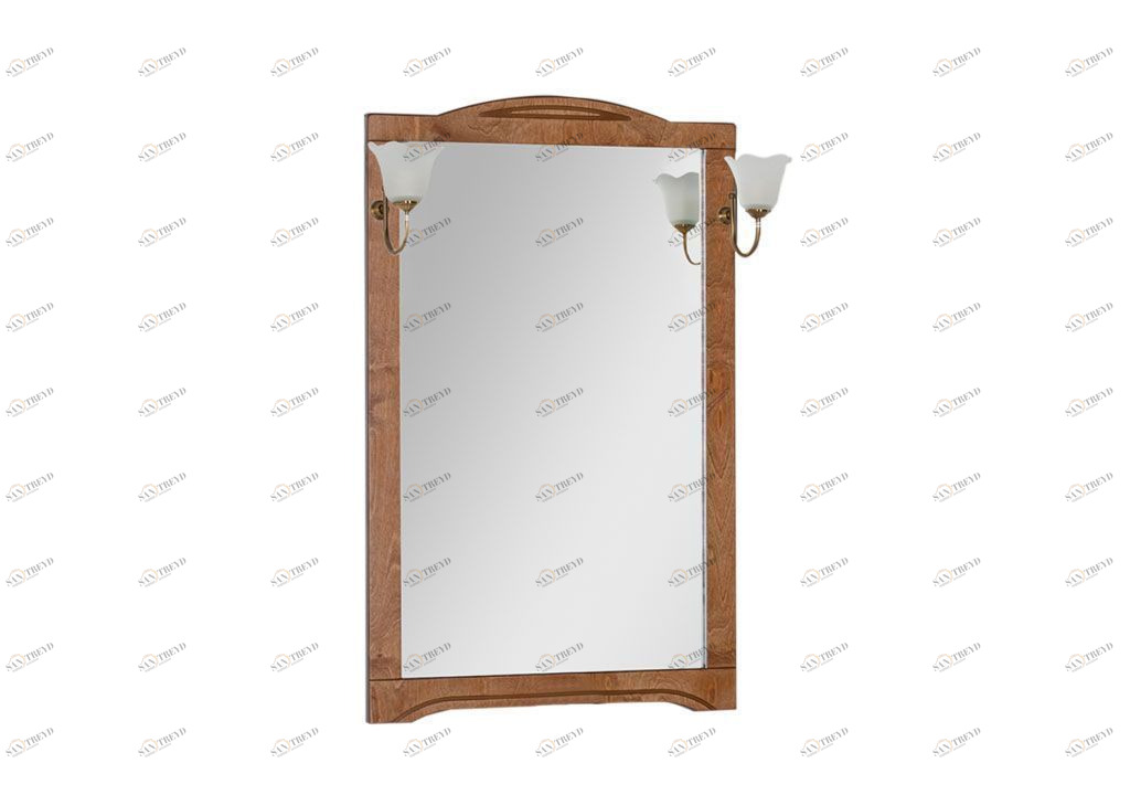 Зеркало Aquanet Луис 70 темный орех 00173215