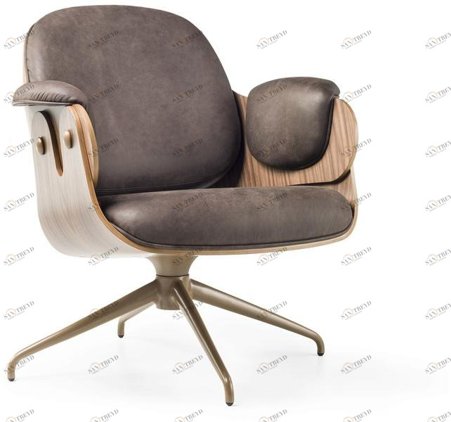 BD Barcelona Design Кресло поворотное с 4-мя спицами Showtime sun-id-1410701