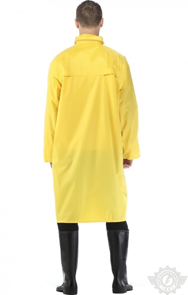 4957163 Плащ "Альбатрос ЛАЙТ" влагозащитный желтый  Непромокаемая спецодежда  размер XXXL  - Вид №6