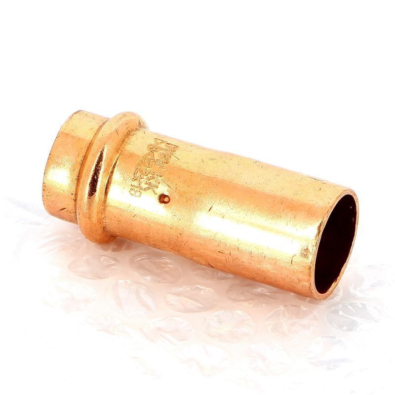 Муфта-вставка пресс 22x18 медная IBP P524302218000 - Вид №2