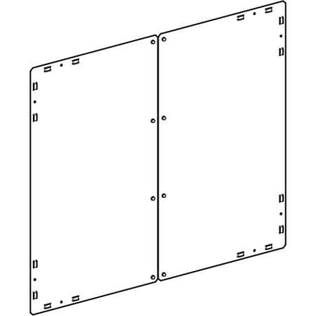 GEBERIT 461.463.00.1 Задняя стенка для монтажной коробки для зеркального шкафа Geberit ONE  - Вид №1