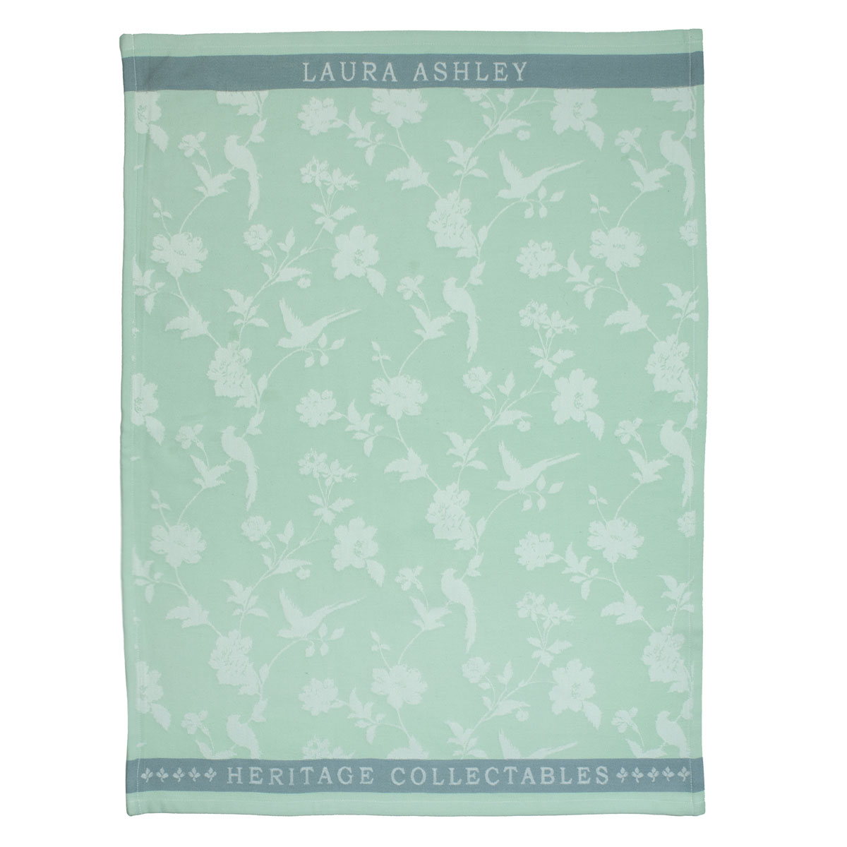 180805 Полотенце Mint Flowers 50x70 См Laura Ashley 