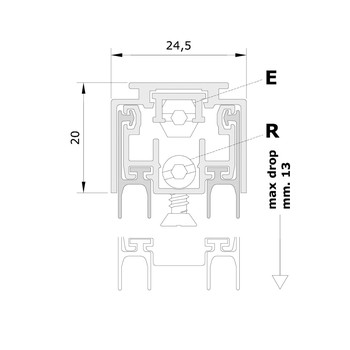 Автоматический порог Comaglio SPECIAL AE Santreyd LK01-847