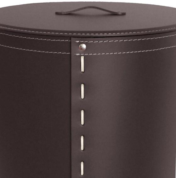 LIMAC design FIRESTYLE Корзина для белья из регенерированной кожи  Pbin60cc  - Вид №3