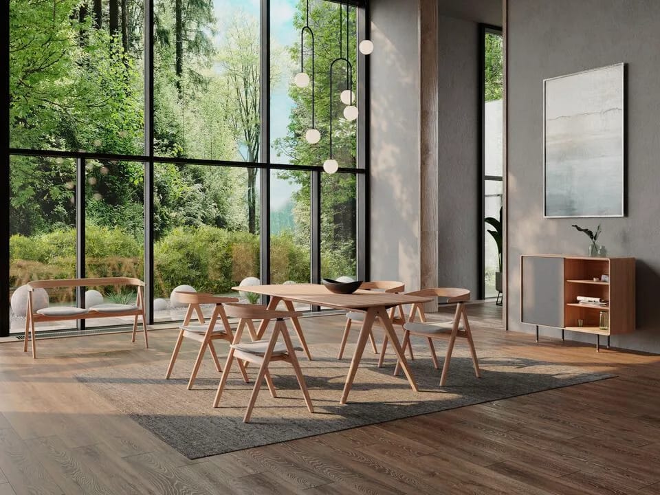 Шкаф из дуба с распашными дверцами Gazzda ARCH-00109584 - Вид №5