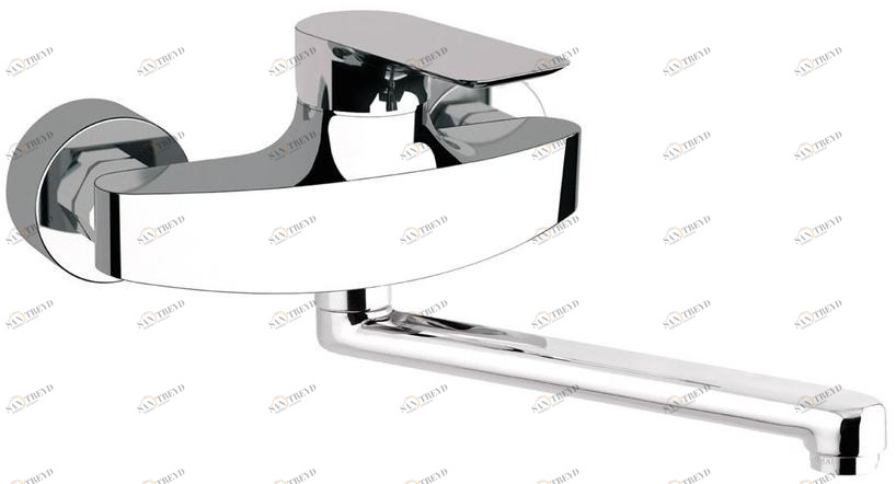 Remer Rubinetterie Смеситель для кухни настенный с поворотным изливом Infinity I 41