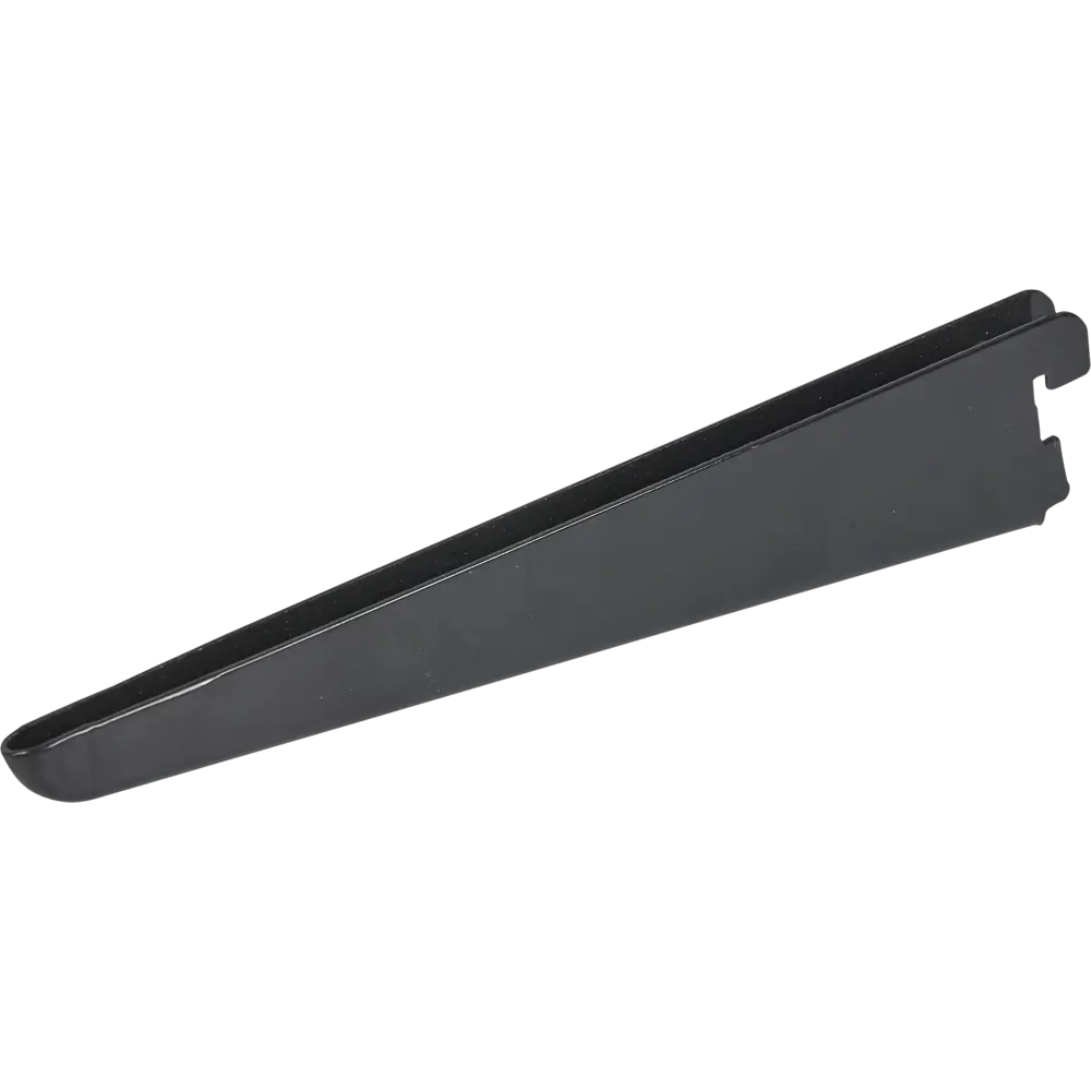 Кронштейн прямой двухрядный Larvij 22 см нагрузка до 55 кг цвет чёрный STLM-2153414 - Вид №1