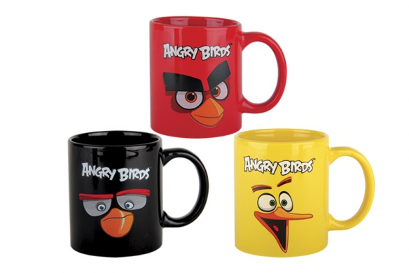Кружка Angry Birds Movie Red 340 мл КОРАЛЛ ANGRY BIRDS MOVIE 029601 Красный;белый;черный  - Вид №1