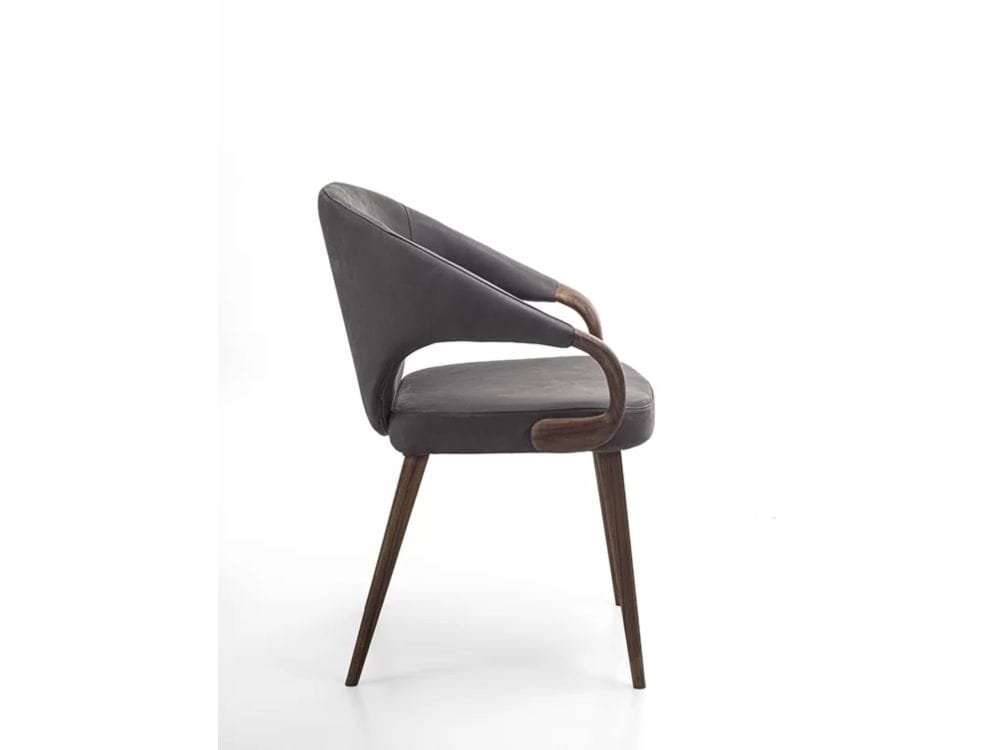 Тканевый стул с подлокотниками Riva 1920 THEORY ARCH-00035010 - Вид №3