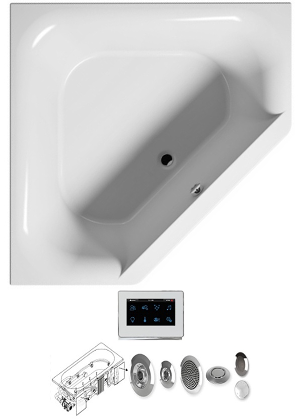 BA1100500000000_pro6 Ванна Riho Austin Santreyd - Вид №2