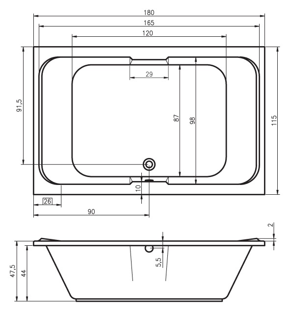 BZ28 Ванна Riho Laura Santreyd - Вид №10