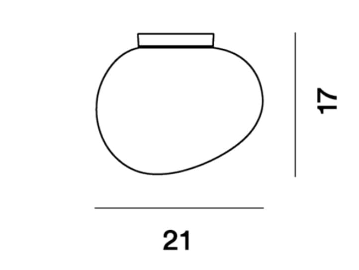 Потолочный светильник из дутого стекла In Stock Foscarini ARCH-00061600 - Вид №2