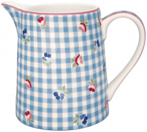 Кувшин Viola check pale blue 500 мл