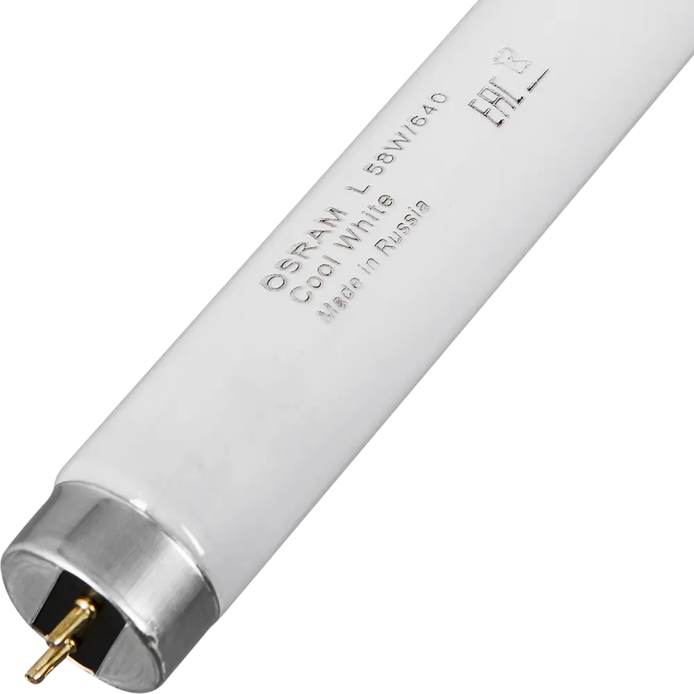 Лампа люминесцентная Osram G13 220 В 58 Вт цилиндр нейтральный белый цвет света 89373632 STLM-2038862  - Вид №2