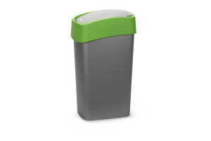 16371444 Контейнер для мусора FLIP BIN 50л, зеленый 195022 CURVER