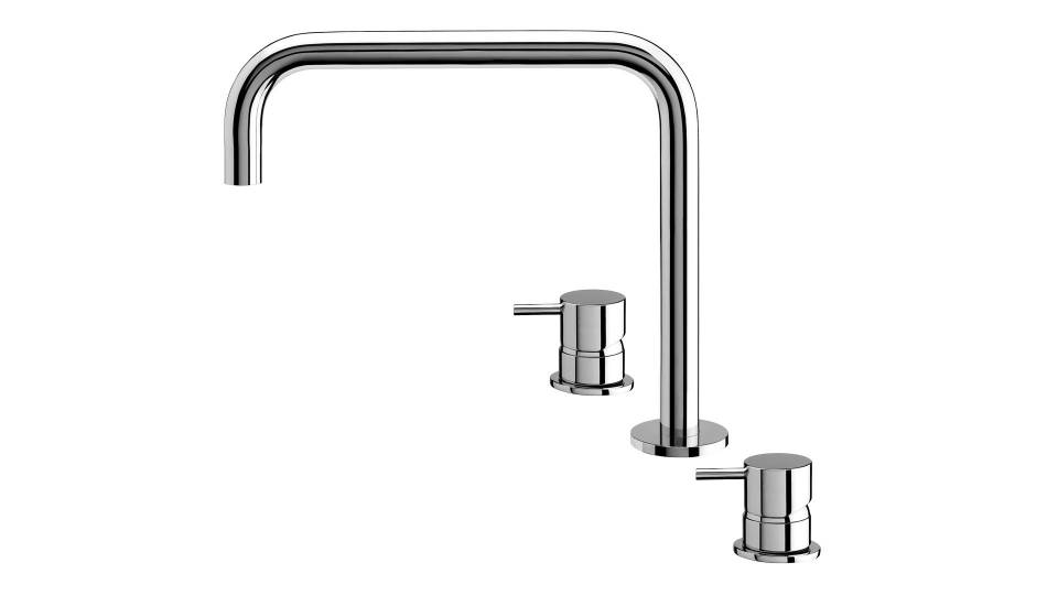 T1.12H.3F Смеситель для раковины  Waterrevolution Line FLOW Water Evolution  - Вид №1